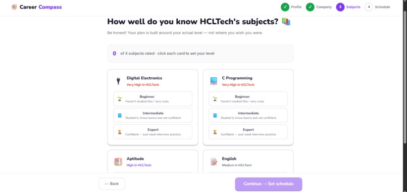 CareerCompass – screenshot 4