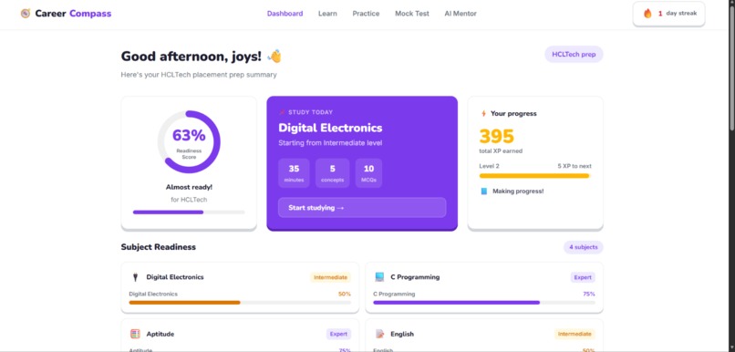 CareerCompass – screenshot 6