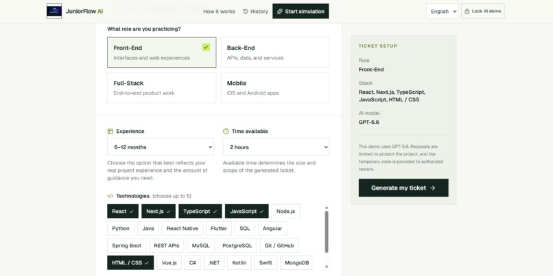 JuniorFlow AI – screenshot 6