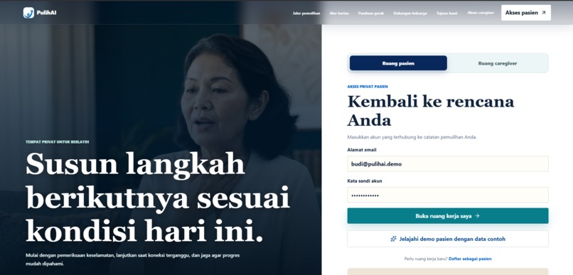PulihAI – screenshot 2