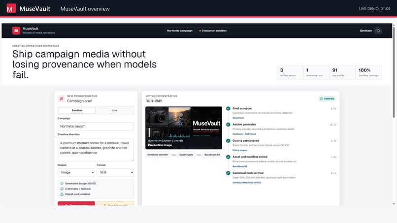 MuseVault – screenshot 1