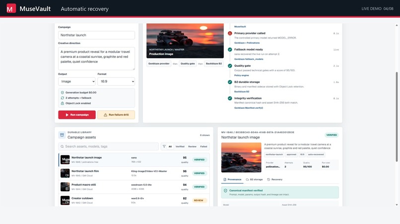 MuseVault – screenshot 2