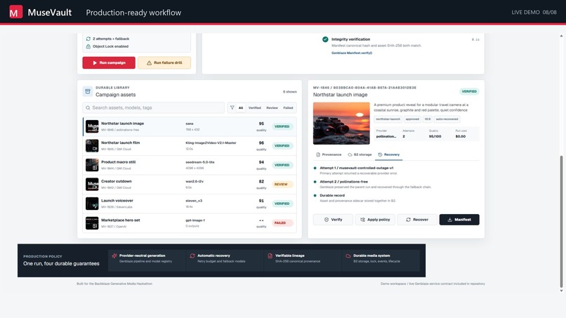 MuseVault – screenshot 3
