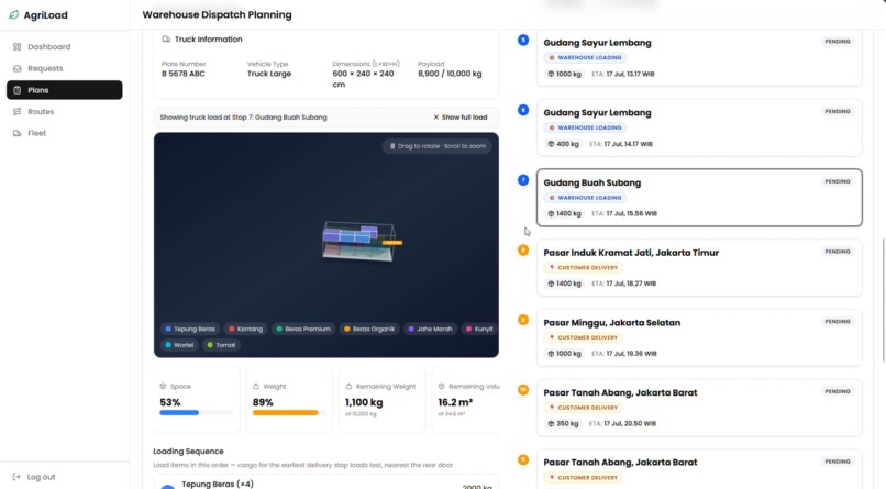 AgriLoad – screenshot 3