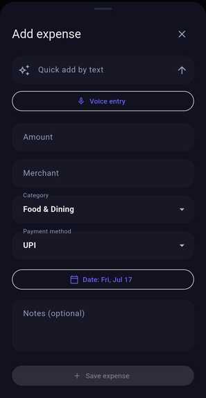 NexSpend – AI Financial Copilot – screenshot 4