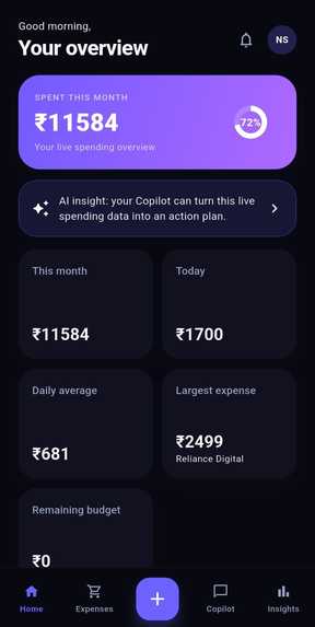 NexSpend – AI Financial Copilot – screenshot 5