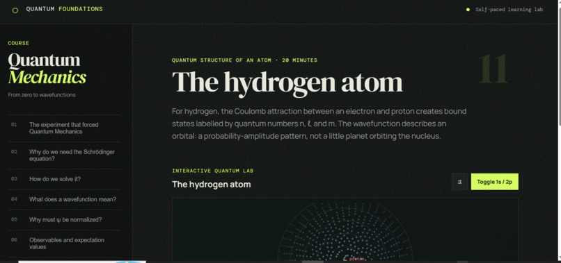 Quantum Mechanics from scratch – screenshot 3