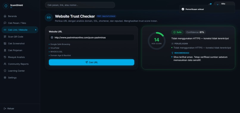 ScamShield AI – screenshot 4