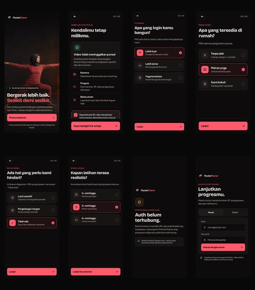 PocketTrainer – screenshot 1