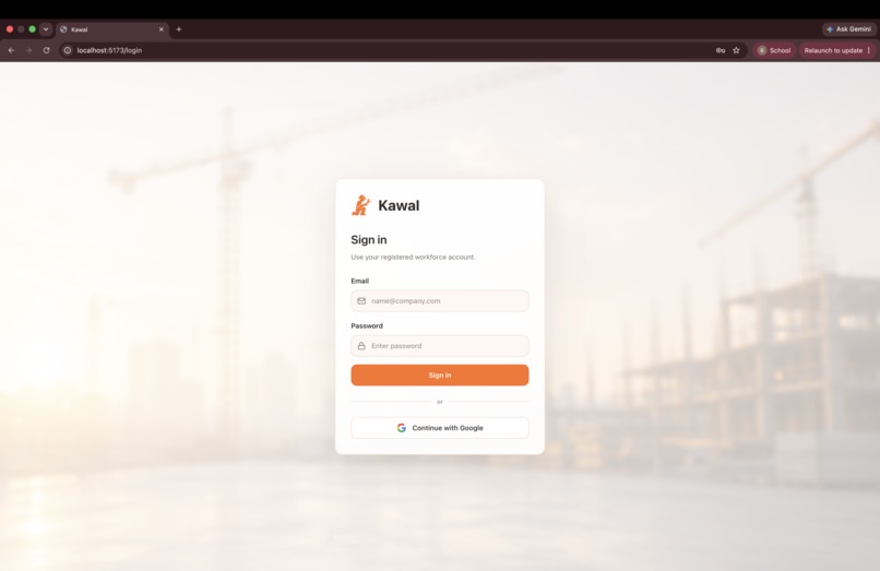KAWAL: Kendali Aman Waktu dan Aktivitas Lapangan – screenshot 3