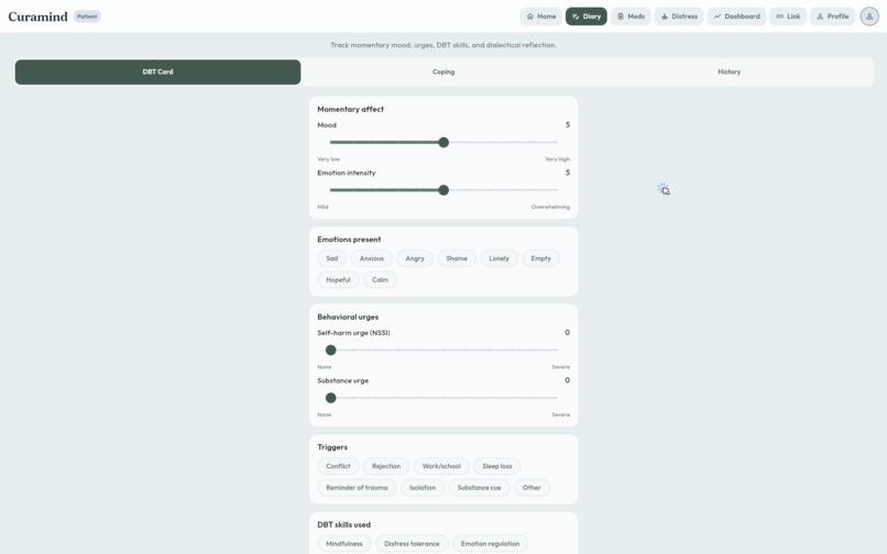 Curamind – screenshot 3