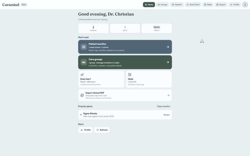 Curamind – screenshot 5