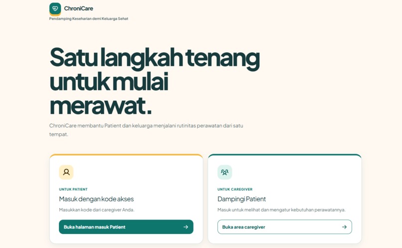 ChronicCare – screenshot 1