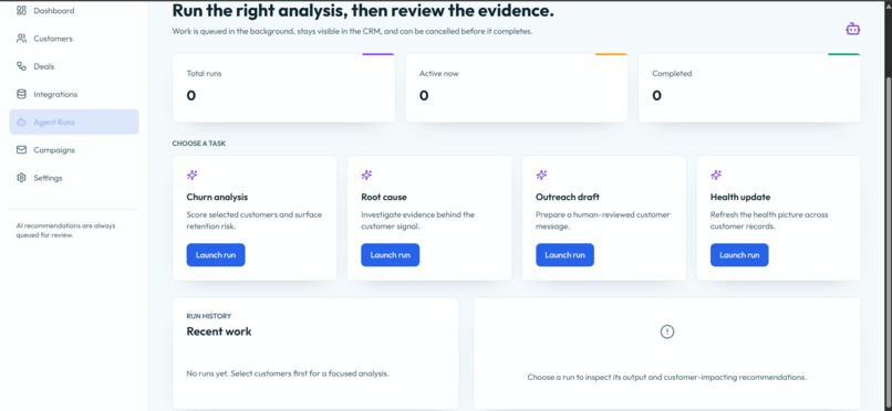 TF-CRM – screenshot 1