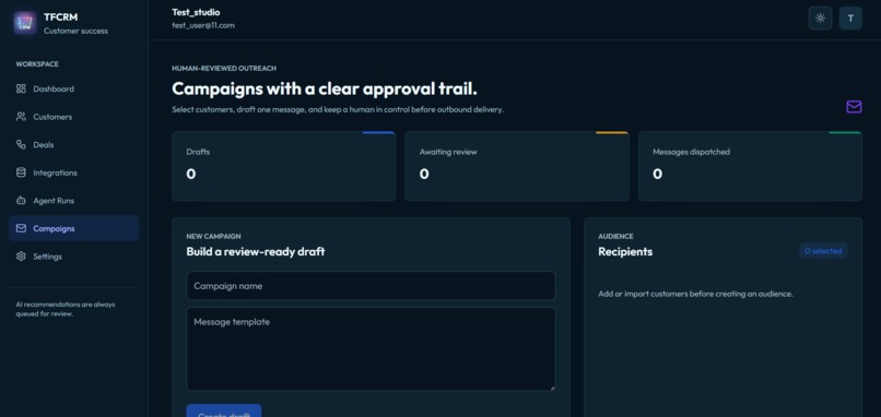 TF-CRM – screenshot 4