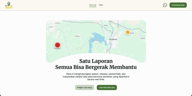 Peta.ni – screenshot 1