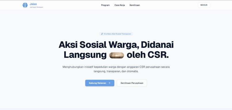 Jalan - Jaringan Relawan – screenshot 3