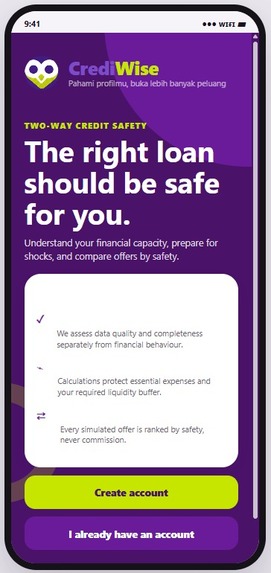CrediWise – screenshot 1