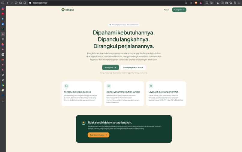 Rangkul – screenshot 1