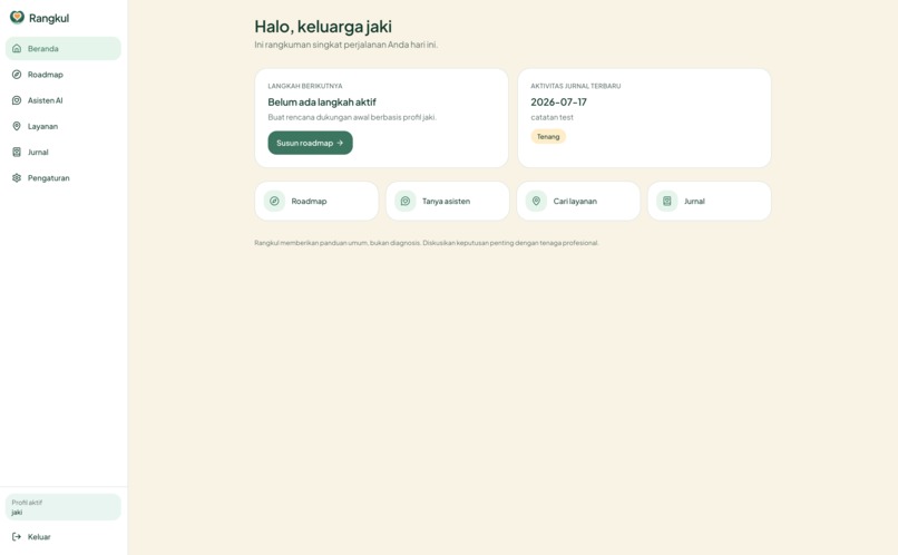 Rangkul – screenshot 2
