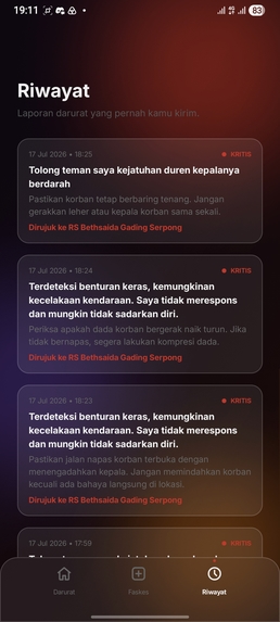 S!GAP- Autonomous Emergency Medical Dispatcher – screenshot 5