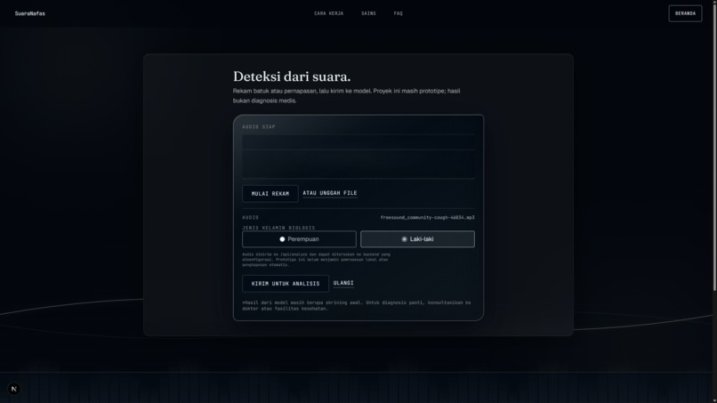 SuaraNafas – screenshot 2