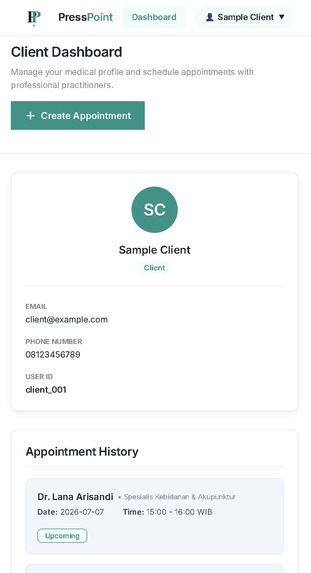 PressPoint – screenshot 1