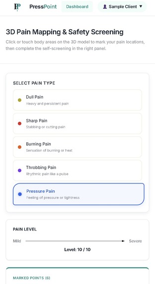 PressPoint – screenshot 2