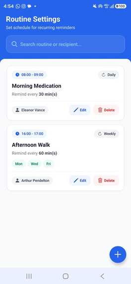 DemensiApp – screenshot 2