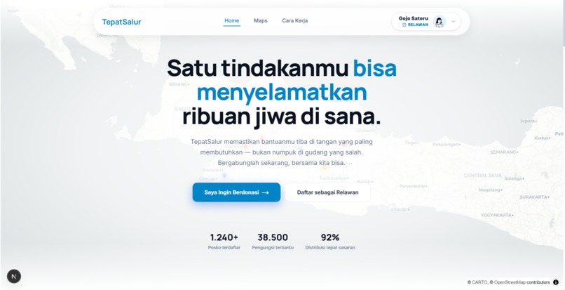TepatSalur – screenshot 1