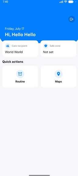 DemensiApp – screenshot 1