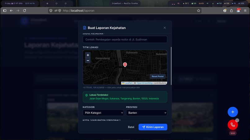 CrimeAlert – screenshot 2