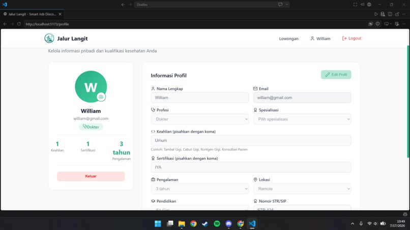 Jalur Langit – screenshot 2