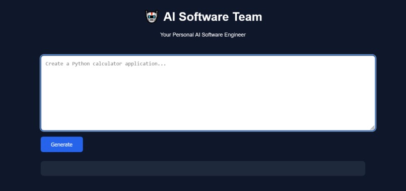 AI Software Team – screenshot 1