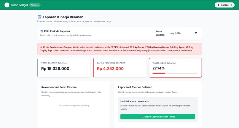 Fresh Ledger – screenshot 1
