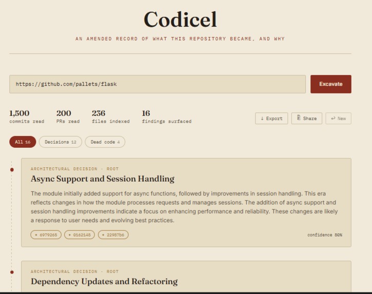 Codicel – screenshot 2