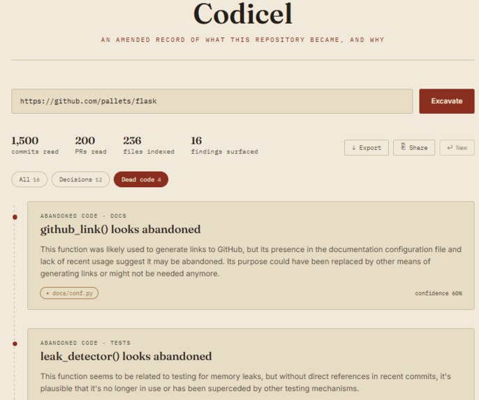 Codicel – screenshot 3