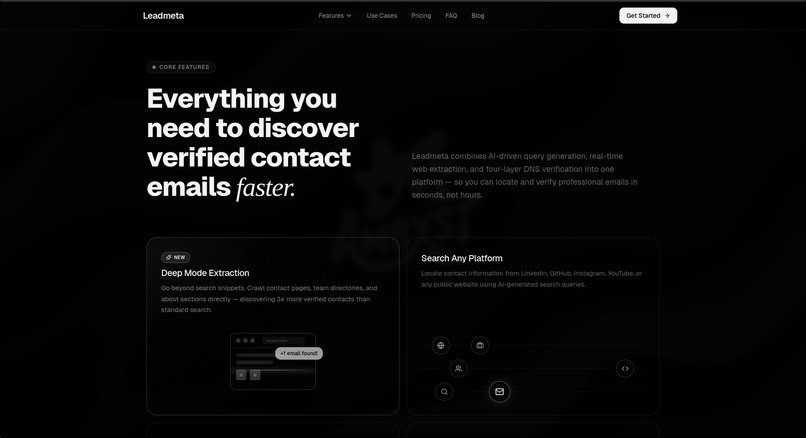 Leadmeta – screenshot 2