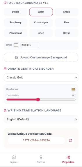 Cite – screenshot 6
