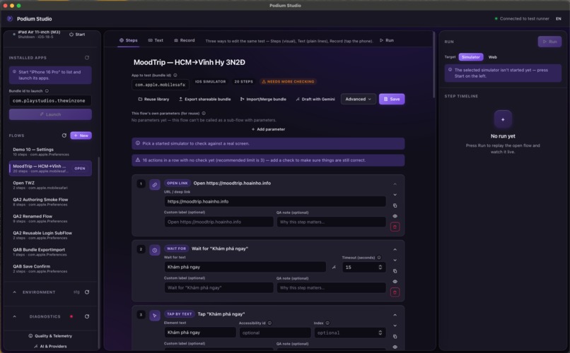 Podium – screenshot 3