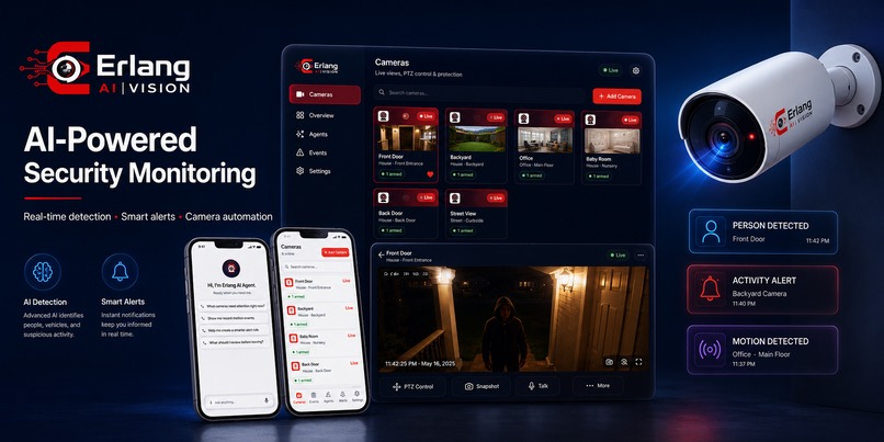Erlang AI Vision: Agentic Edge Surveillance with Qwen – screenshot 1