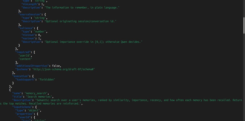 John CEO: Qwen Memory MCP – screenshot 4