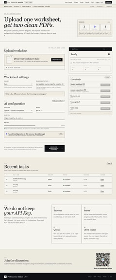 pdf-exercise-web – screenshot 1