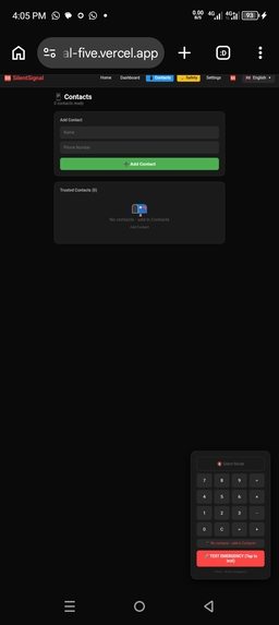 Silent-signal  – screenshot 2