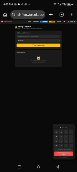 Silent-signal  – screenshot 4