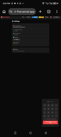 Silent-signal  – screenshot 5