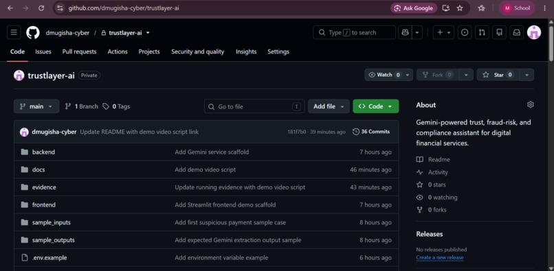 TrustLayer-AI – screenshot 1