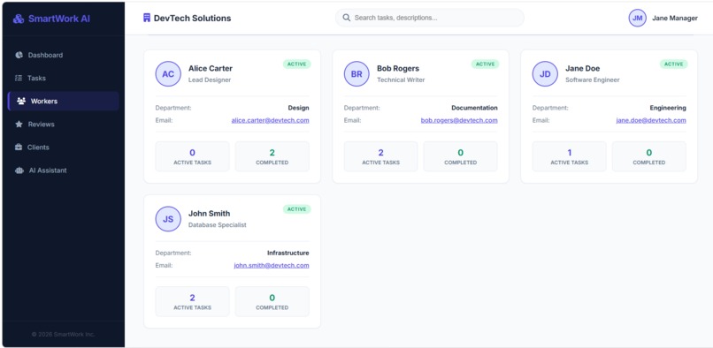 SmartWork AI – screenshot 2