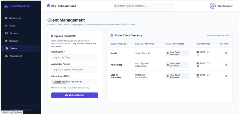 SmartWork AI – screenshot 5