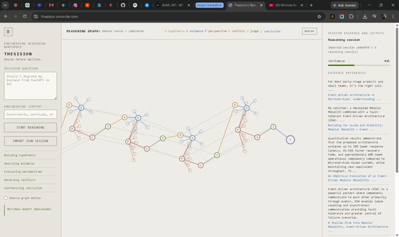 thesision – screenshot 2